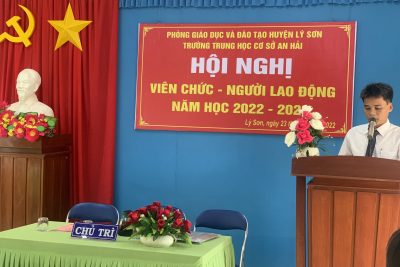 Hội nghị viên chức – người lao động năm học 2022-2023