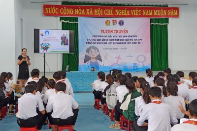 Hoạt động ửng ứng Ngày Pháp luật Việt Nam năm 2023