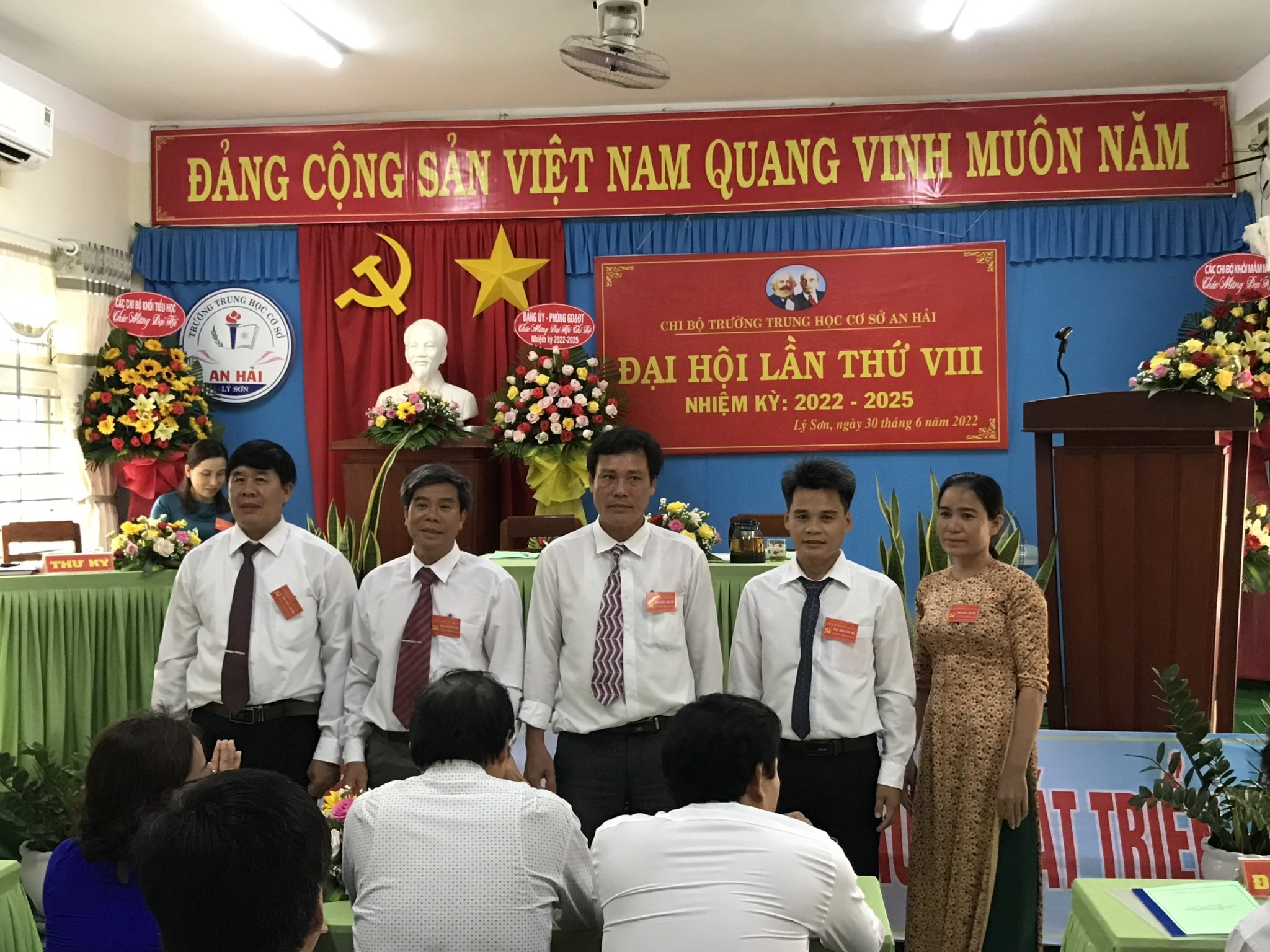 Đại hội Chi bộ Trường THCS An Hải nhiệm kỳ 2022-2025